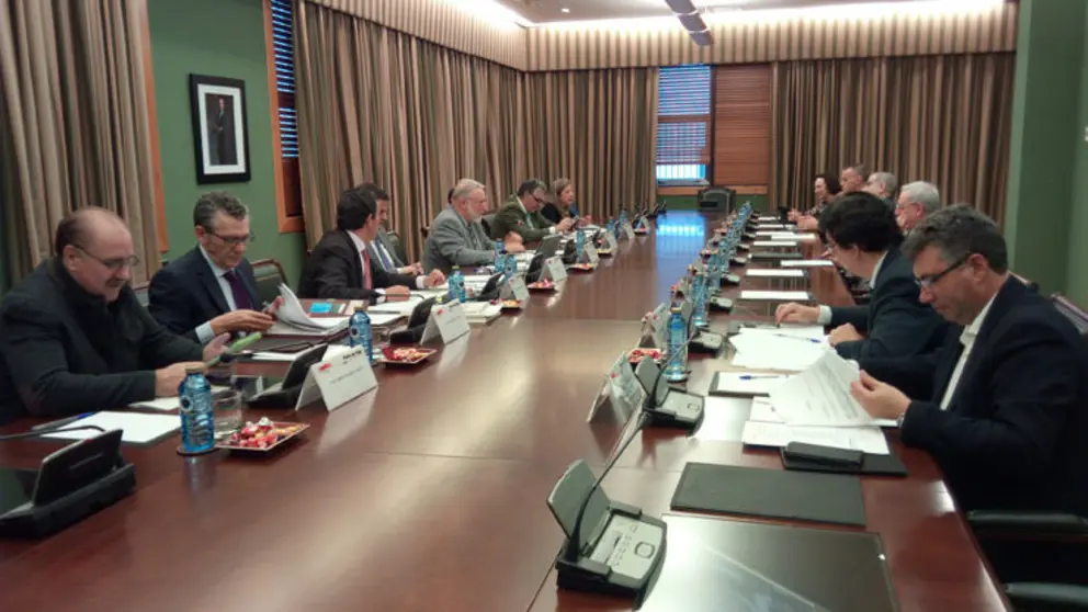 Consejo de administraci&oacute;n de la Autoridad Portuaria viguesa.