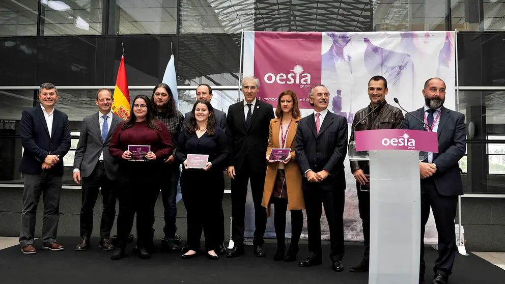 A Coru&ntilde;aO conselleiro de Econom&iacute;a, Emprego e Industria, Francisco Conde, acompa&ntilde;ado de delegado territorial da Xunta na Coru&ntilde;a, Ovidio Rodeiro, visitar&aacute; a nova sede do Grupo Oes&iacute;a, situada no Marineda Business Center13/12/2017Foto: Moncho Fuentes / ANG A Coru&ntilde;a