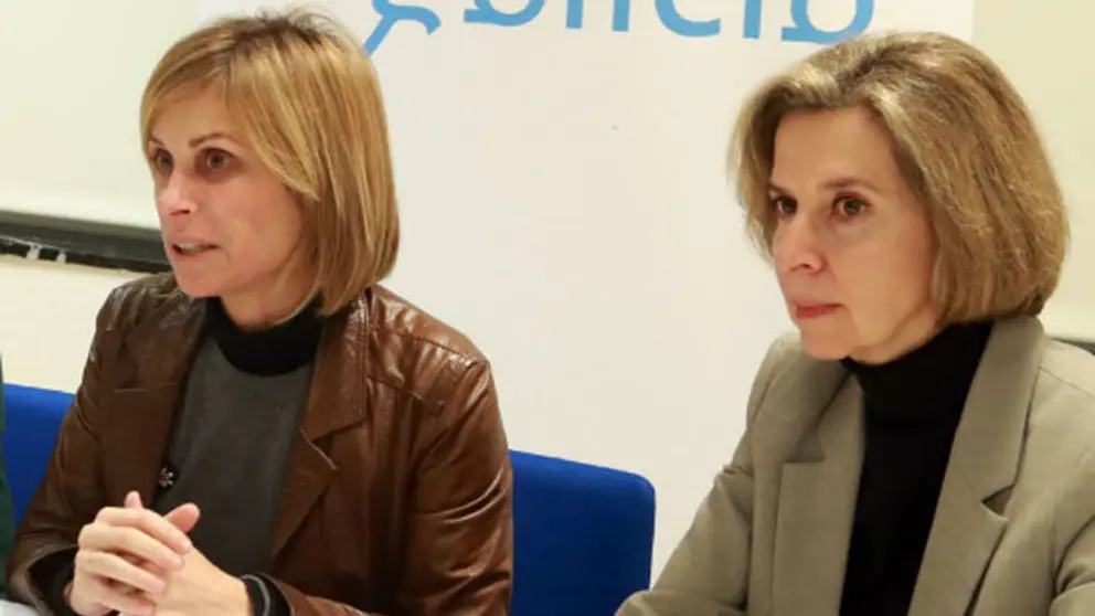 La directora xeral de Turismo de Galicia, Nava Castro, y la gerente de Turismo de Galicia, Carmen Pita, presentaron las l&iacute;neas de ayudas.