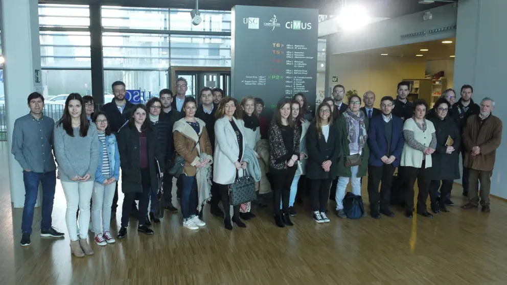 Asistentes a la jornada sobre "Desarrollo de negocio en el sector farma", organizada por Bioga en el CIMUS.