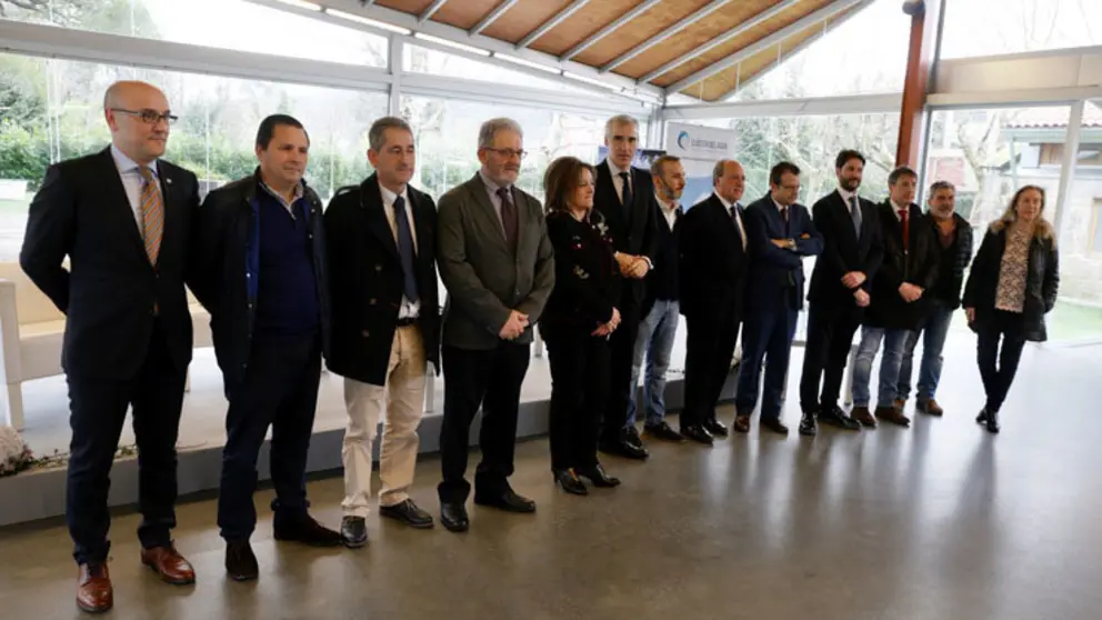 A marca "Auga de Galicia" presentouse no balneario de Cuntis.