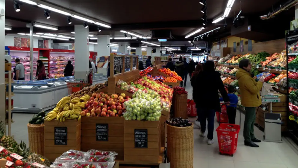 El nuevo supermercado Gadis de A Laracha.