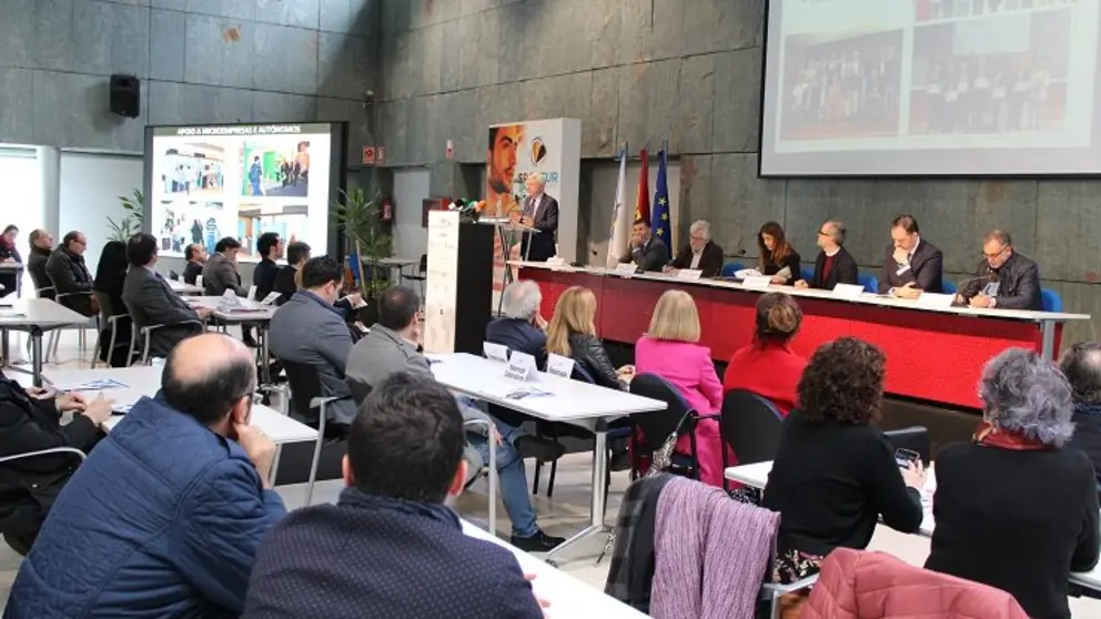 Presentaci&oacute;n de la memoria de actividades de Expourense en 2017.