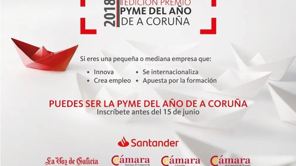 Imagen del Premio Pyme del A&ntilde;o.