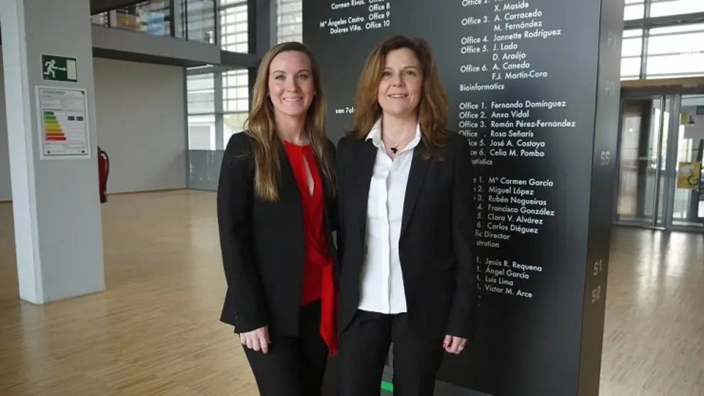 Beatriz de Miguel y Almudena Moreno, t&eacute;cnicas de Azierta, impartieron el curso.