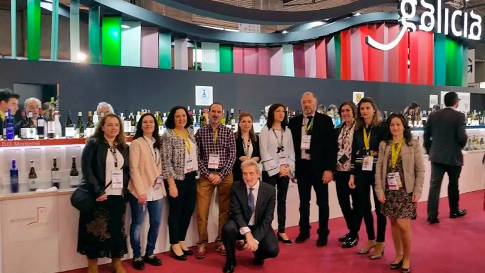 El stand de las denominaciones de origen gallegas en Alimentaria recibi&oacute; la visita de la conselleira de Medio Rural, &Aacute;ngeles V&aacute;zquez.