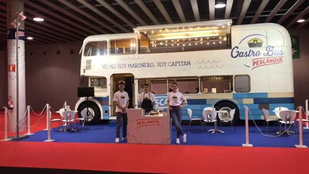 El Gastro BUS de Pescanova en Alimentaria.
