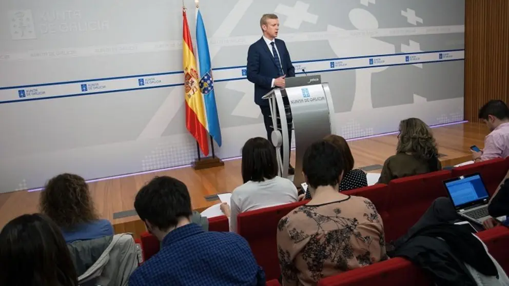 Alfonso Rueda, vicepresidente de la Xunta.
