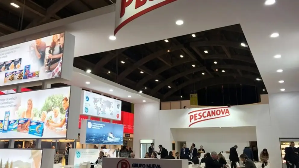 Stand de Pescanova.