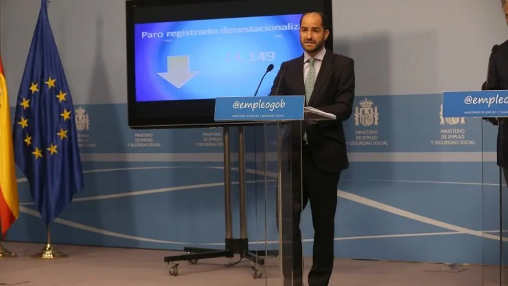El secretario de Estado de Empleo, Juan Pblo Riesgo.