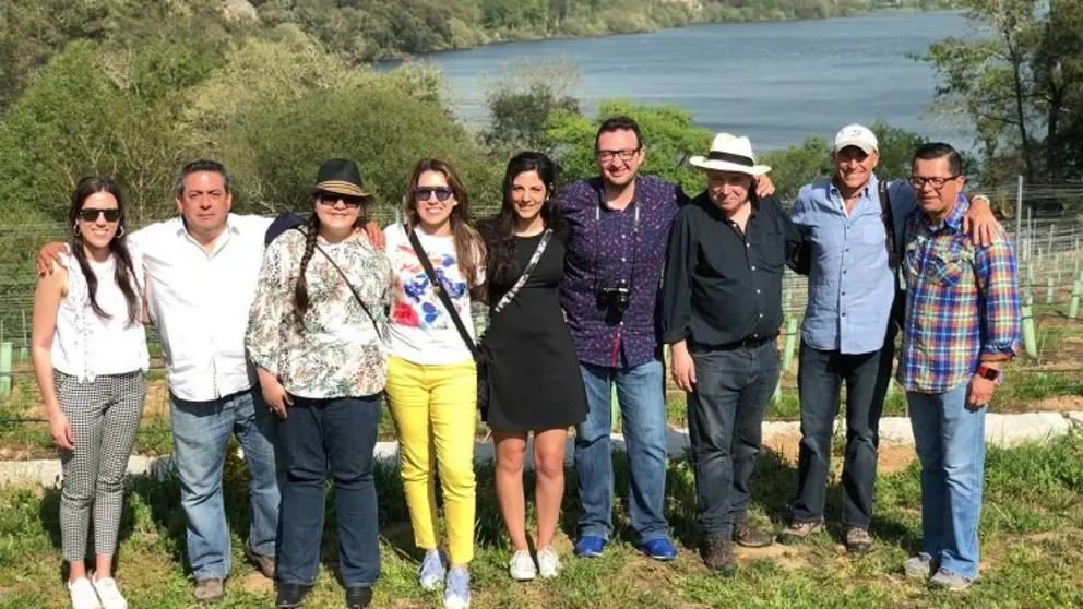 Un grupo de siete importadores, sumilleres y formadores de M&eacute;xico visitaron la D.O. Ribeiro.