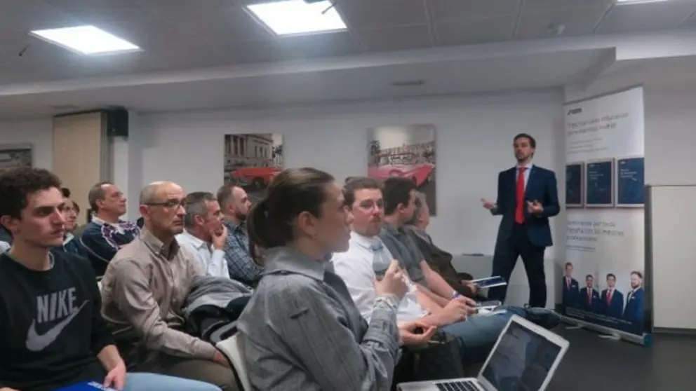 Asistentes a una de las sesiones de trading organizadas por Admiral Markets.