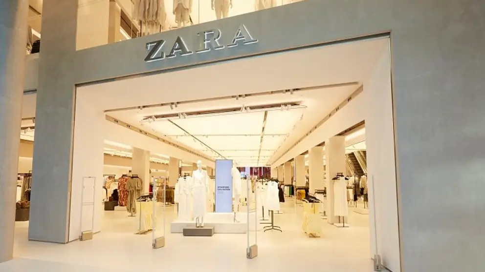 Fachada de la tienda de Zara en Stratford, Londres.