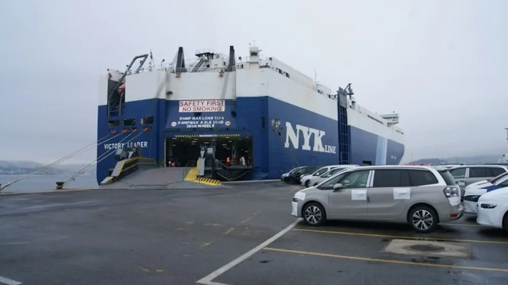 Los autom&oacute;viles han sido la principal mercanc&iacute;a del periodo en el Puerto de Vigo.