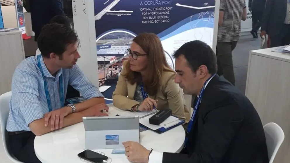 El Puerto de A Coru&ntilde;a acudi&oacute; a Breakbulk Europe a trav&eacute;s del stand de Puertos del Estado.