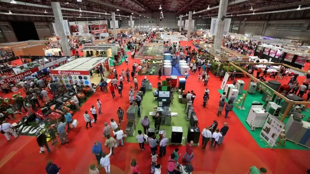 Vista del recinto ferial en la Semana Verde de 2017.