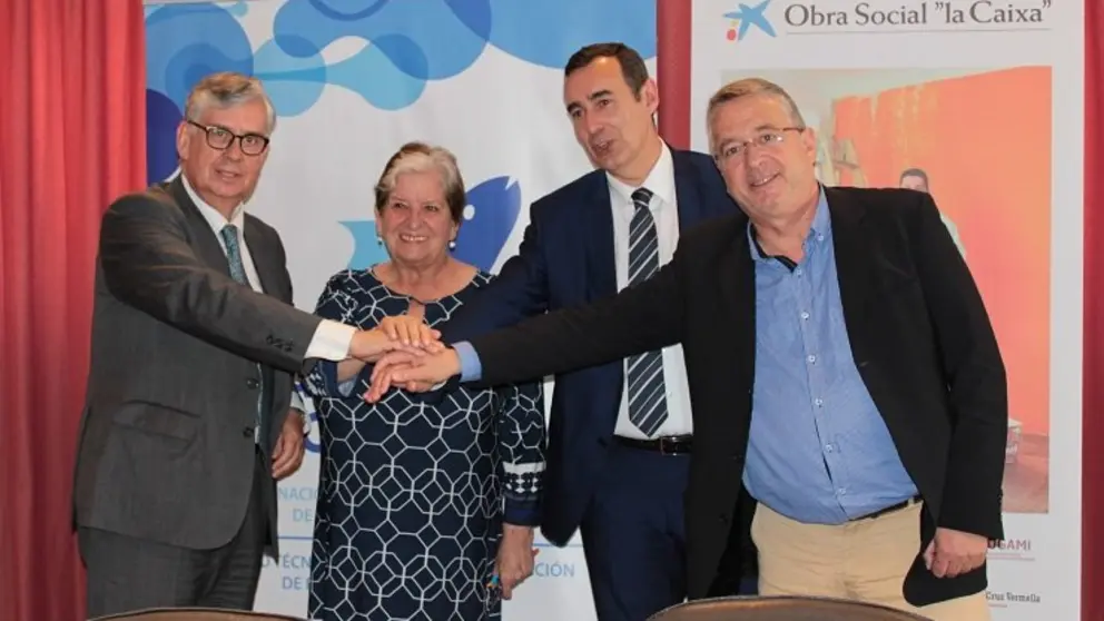 Juan Manuel Vieites, Carmen Avenda&ntilde;o, Emilio Barreiro y Carlos Ros&oacute;n.