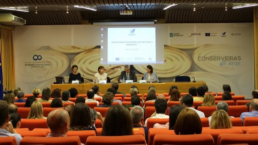 Jornada &ldquo;Nuevo C&oacute;digo Aduanero: destino final y
garant&iacute;as&rdquo; celebrada en la sede de ANFACO.
