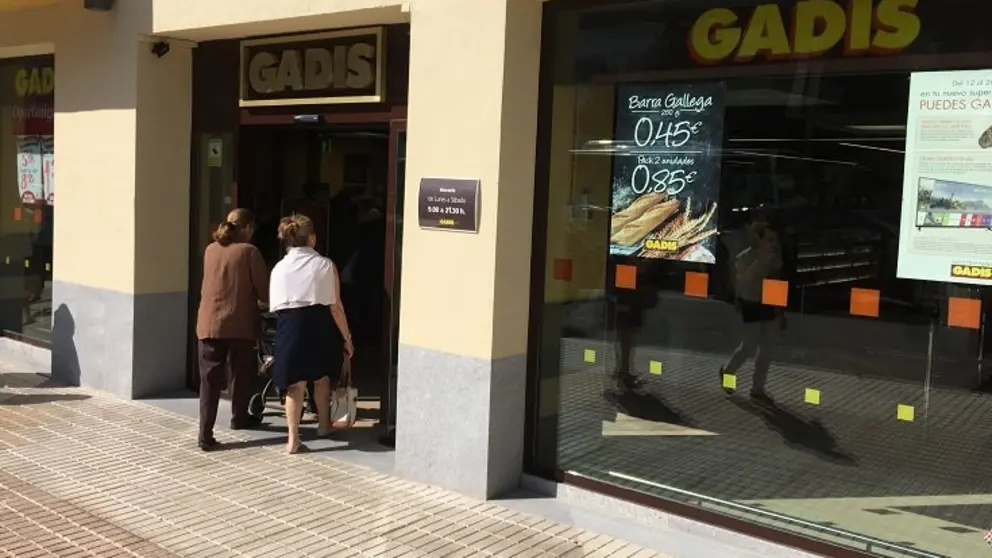 Primer Supermercado Gadis en Zamora.