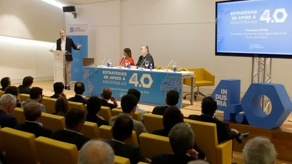 11,00 h.- O conselleiro de Econom&iacute;a, Emprego e Industria, Francisco Conde, intervir&aacute; nunha xornada sobre os hubs de innovaci&oacute;n dixital. No auditorio 2 do edificio CINC (monte Gai&aacute;s, s/n).foto xo&aacute;n crespo16/07/2018