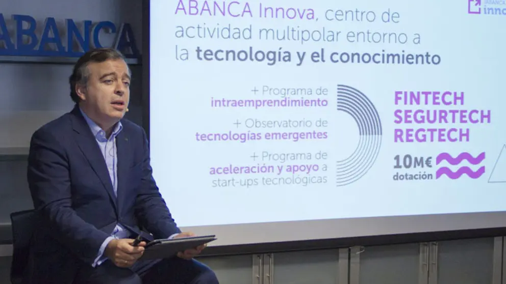 Francisco Botas explic&oacute; los detalles de la nueva convocatoria del Programa de Aceleraci&oacute;n de Abanca Innova.