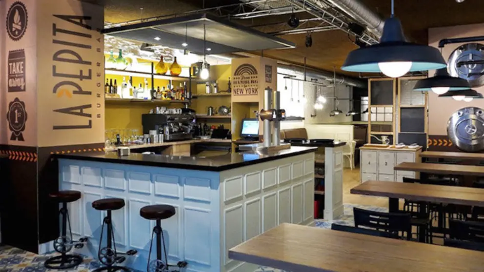 Local en A Coru&ntilde;a de La Pepita Burger Bar.