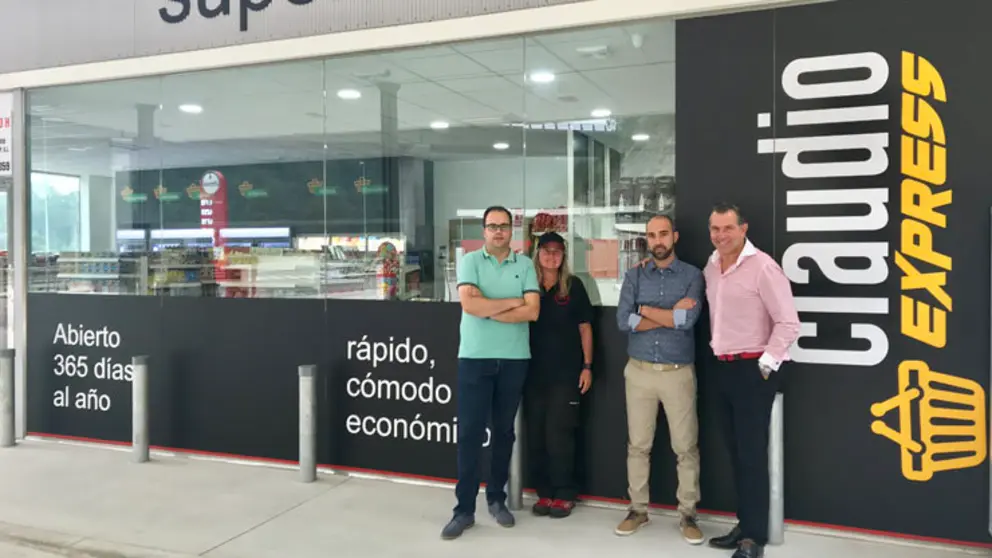 Exterior del Claudio Express de Caldas de Reis.