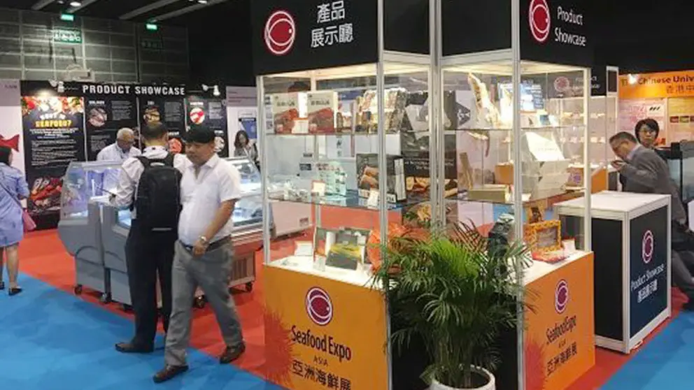 Stands en la &uacute;ltima edici&oacute;n de Seafood Asia.