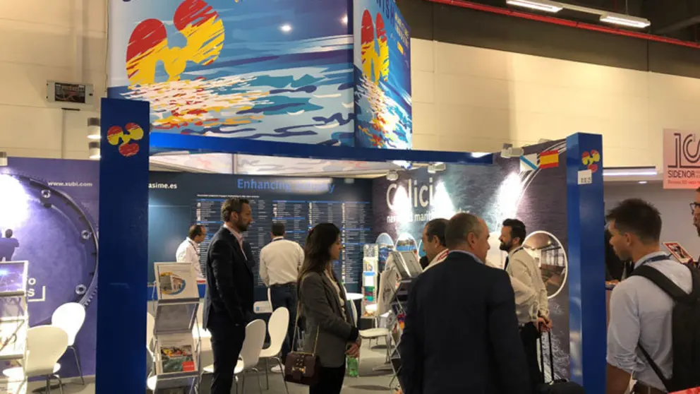 Stand de Asime en SMM Hamburgo.