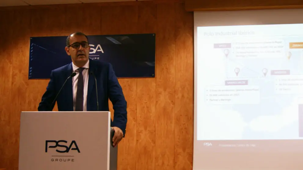 Fr&eacute;d&eacute;rich Puech, director del Centro PSA Vigo.