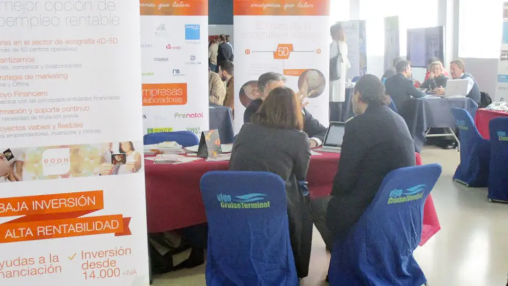 Stand de una de las empresas participantes en la &uacute;ltima edici&oacute;n de Franquiatl&aacute;ntico.