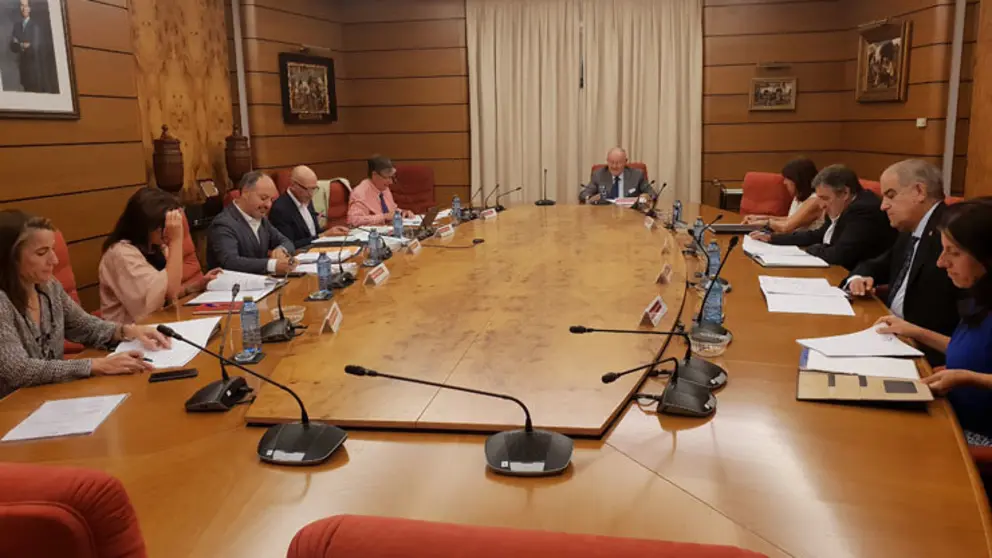 Reuni&oacute;n del comit&eacute; ejecutivo de Zona Franca de Vigo.