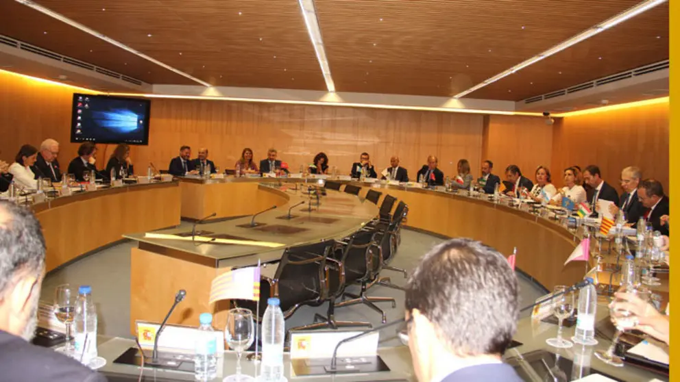 El conselleiro Francisco Conde acudi&oacute; a la Conferencia Sectorial de Industria en Madrid.