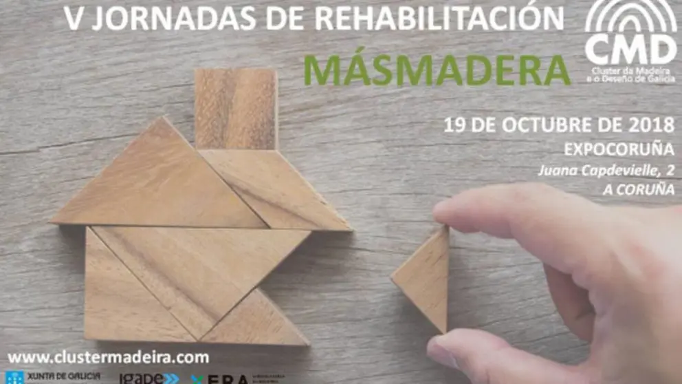 V Jornadas de rehabilitaci&oacute;n M&aacute;sMadera.