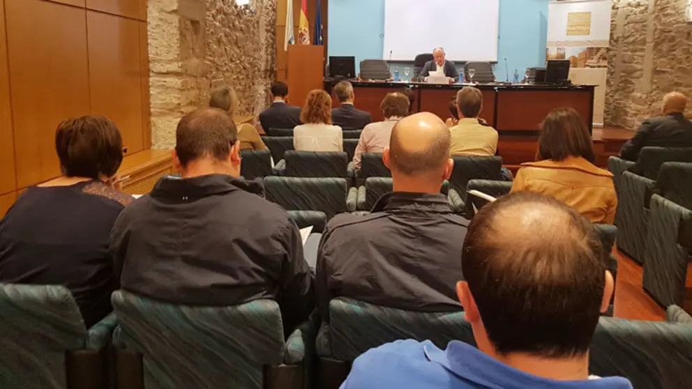 Jornada de prevenci&oacute;n de riesgos laborales organizada en Santiago por Fearmaga.