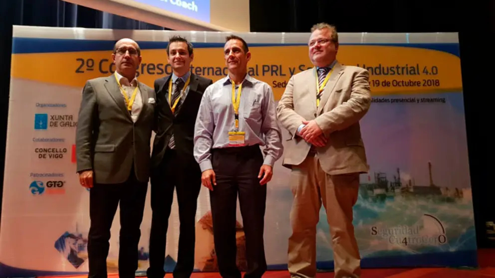 Ponentes en la segunda jornada del I Congreso Internacional de Prevenci&oacute;n de Riesgos Laborales y Seguridad Industrial 4.0.