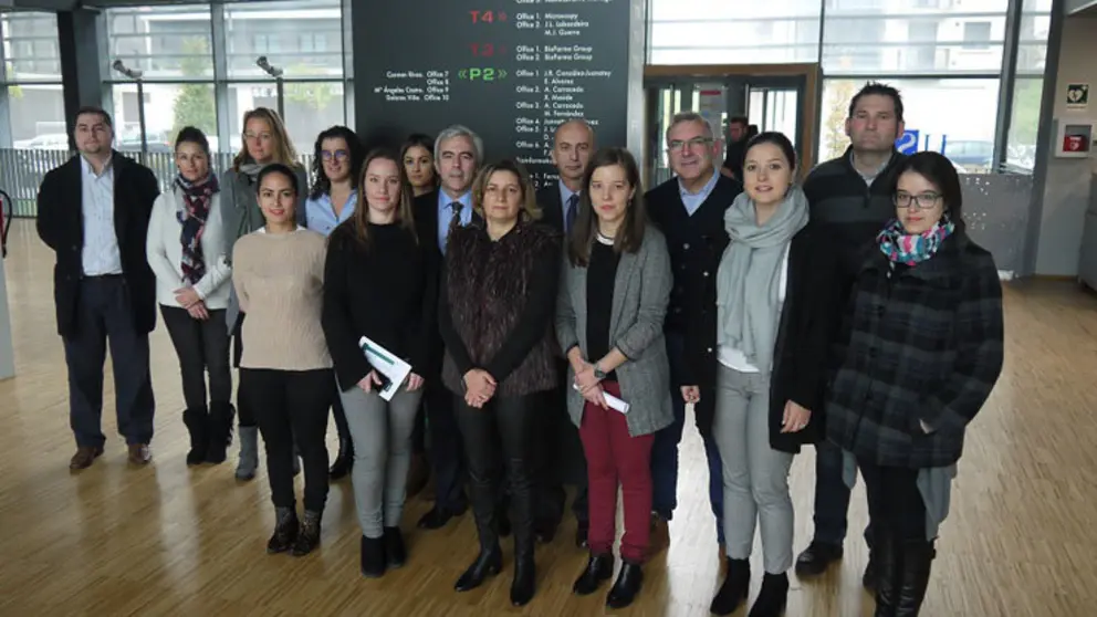 Asistentes a la jornada sobre el mercado farmac&eacute;utico internacional, en el CIMUS.