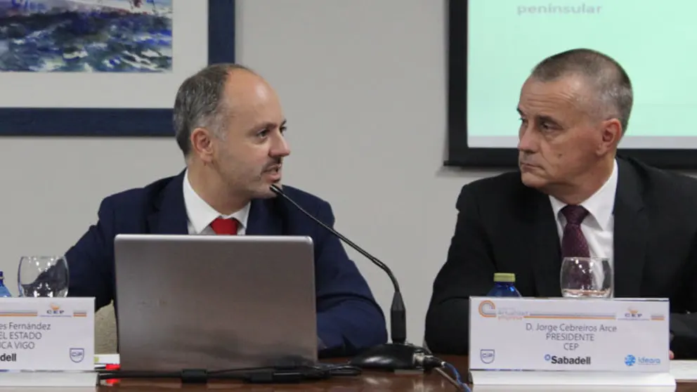 David Regades y Jorge Cebreiros.