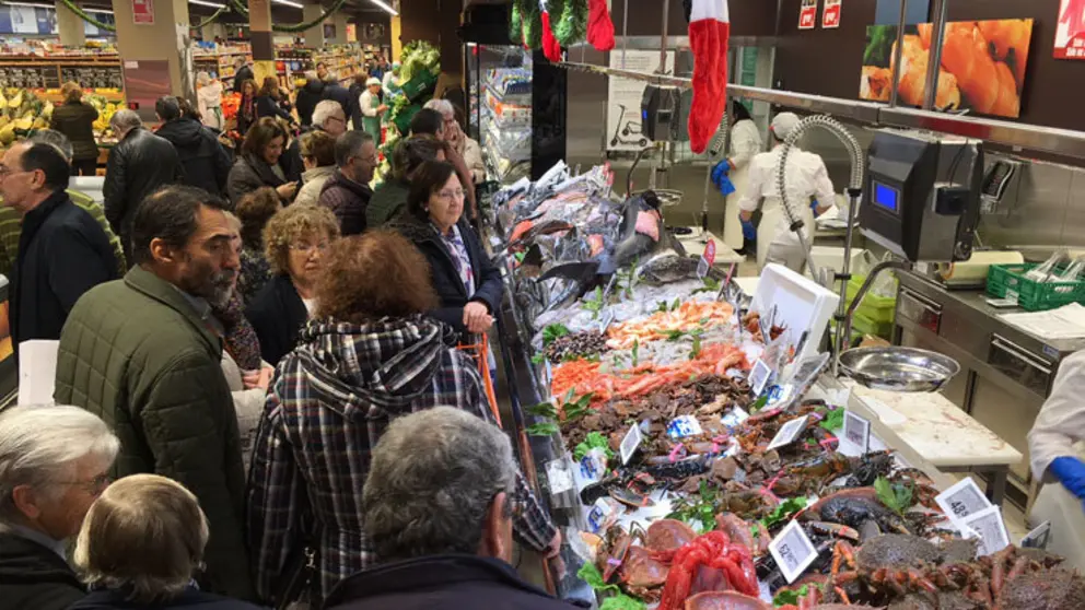 Gadis es uno de los principales compradores de pescado y marisco.