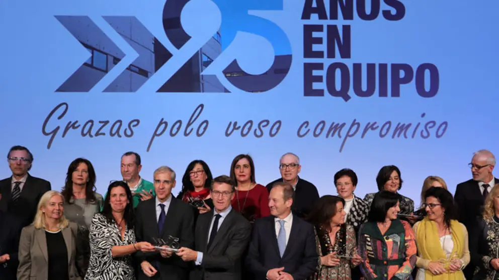 Acto de celebraci&oacute;n del 25&ordm; aniversario del igape./A.VARELA.