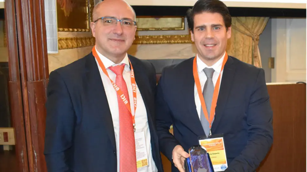 Antonio Novo, Antonio Novo, Presidente Federaci&oacute;n Nacional Clusters y AEIs (Fenaeic) y Borja Dapena, representante de CEAGA