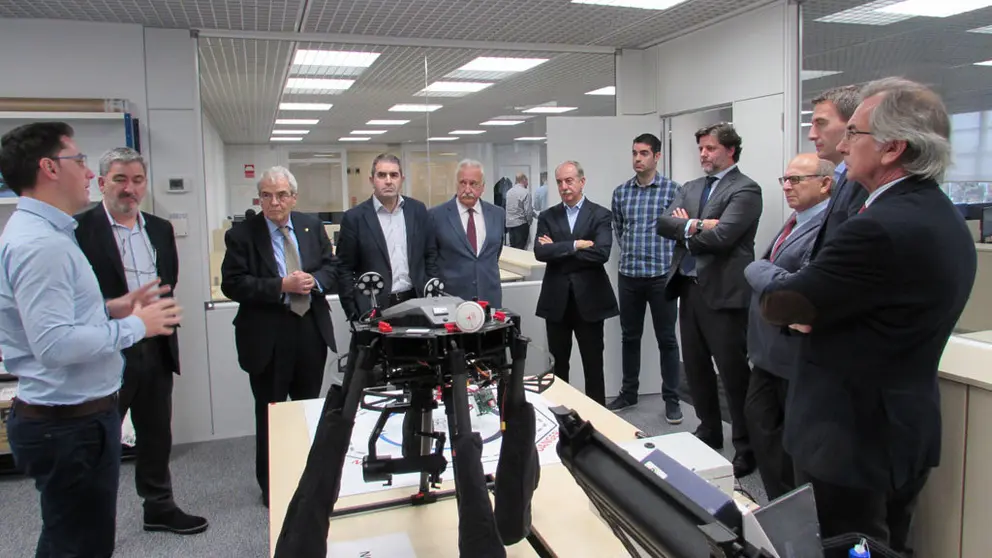 Visita de los patronos a la sede de la Fundaci&oacute;n ITG en A Coru&ntilde;a.