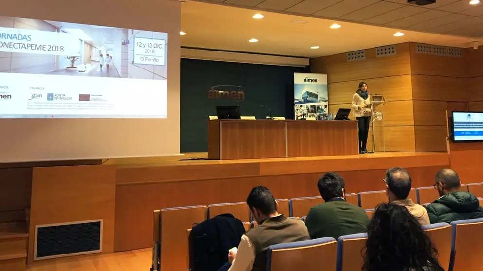 Una de las jornadas Conecta Peme celebrada en AIMEN.