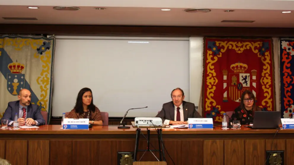Inauguraci&oacute;n de la jornada sobre el Brexit en la C&aacute;mara de A Coru&ntilde;a.