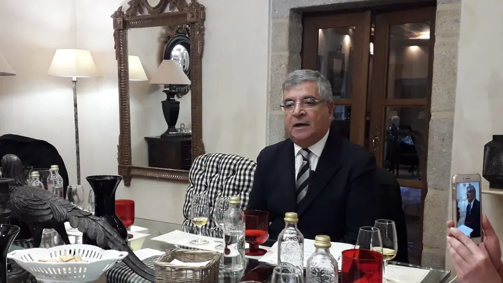 Jos&eacute; Antonio Feijoo, presidente del Consejo Regulador de las Indicaciones Geogr&aacute;ficas de los Aguardientes y Licores Tradicionales de Galicia.