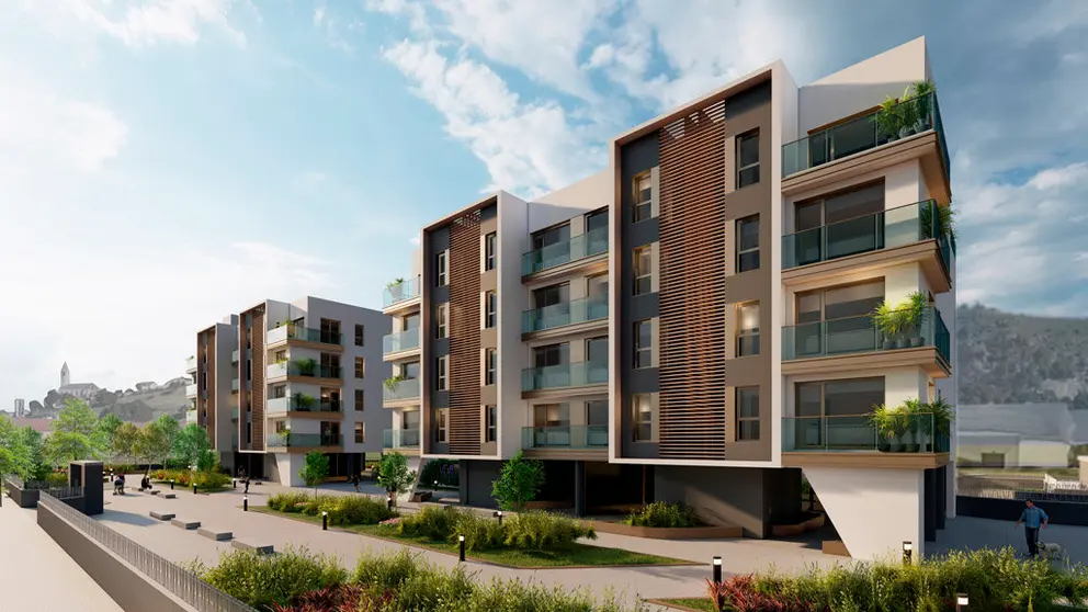 Promoci&oacute;n desarrollada por Habitat Inmobiliaria en Santander.