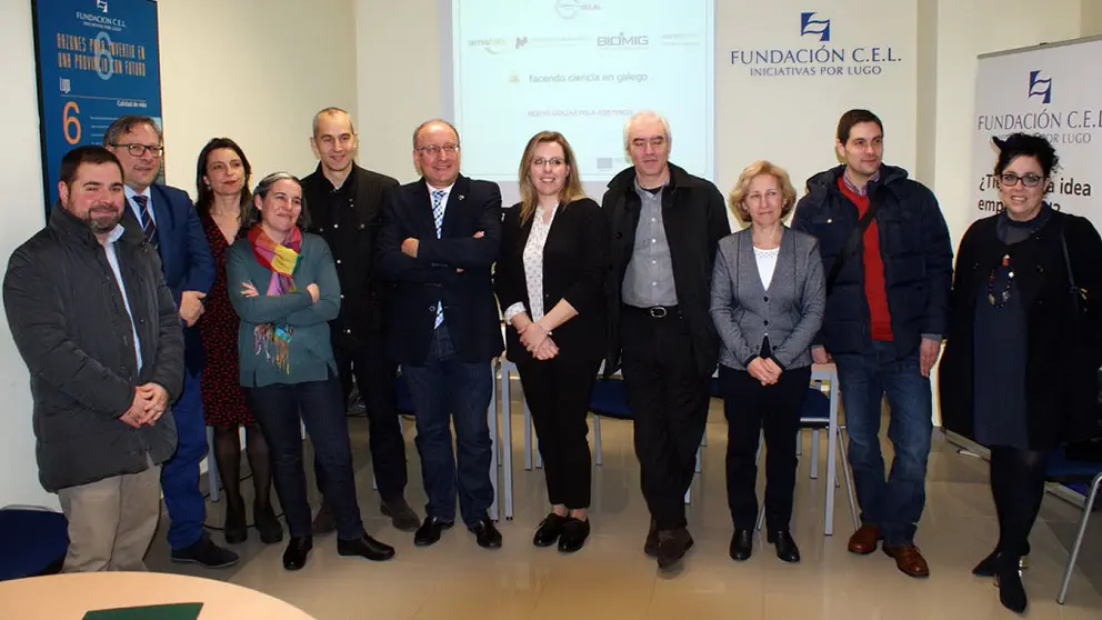 Las cuatro firmas gallegas que forman el consorcio responsable de la creaci&oacute;n de QFashion presentaron en Lugo sus resultados.
