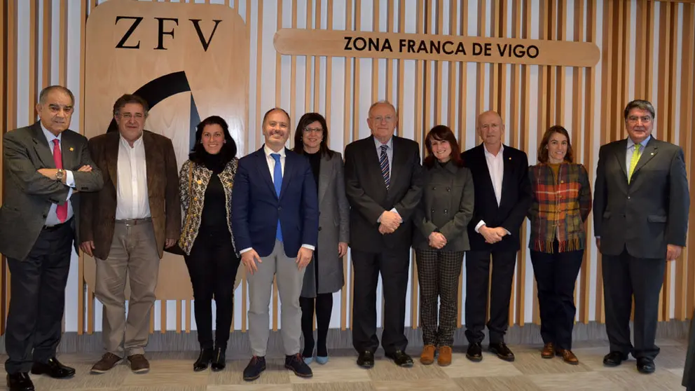 Vocales del Comit&eacute; Ejecutivo de la Zona Franca de Vigo.