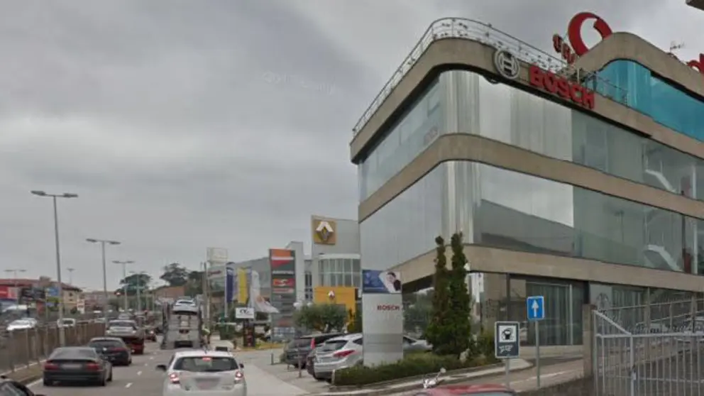 Instalaci&oacute;ns de Bosch na avenida de Madrid, en Vigo.