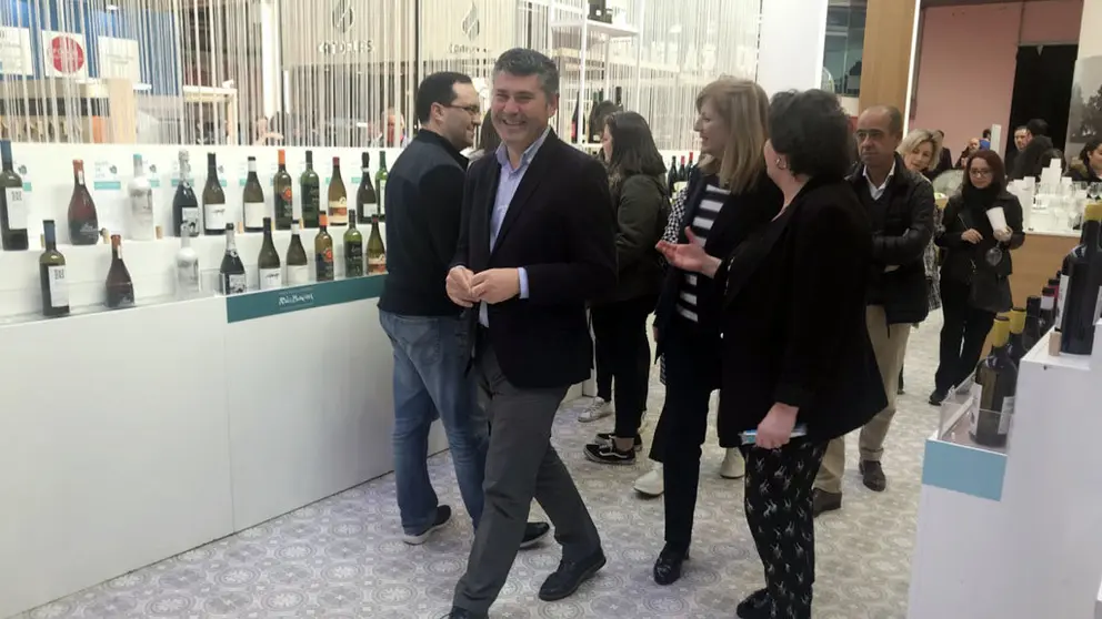 El delegado de la Xunta en A Coru&ntilde;a, Ovidio Rodeiro, visit&oacute; el F&oacute;rum Gastron&oacute;mico.